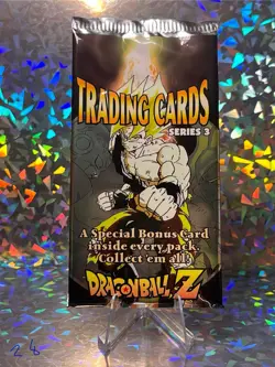 1999 Dragon Ball Z Trading Cards - Series 3 Booster Pack - Image 1