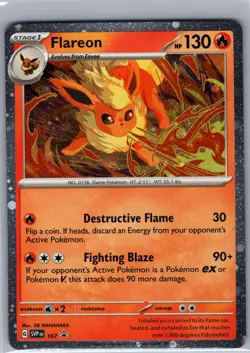 Flareon - (Cosmos Holo) SVP 167 SV: Scarlet & Violet Promo - Pokemon Card - NM - Image 1