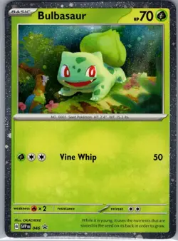 Bulbasaur - (Cosmos Holo) 046 SV: Scarlet & Violet Promo - Pokemon Card - NM - Image 1
