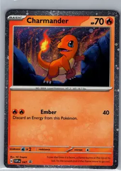 Charmander - (Cosmos Holo) 047 SV: Scarlet & Violet Promo - Pokemon Card - NM - Image 1