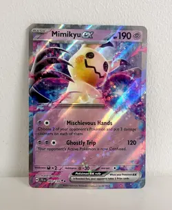 Pokemon TCG Mimikyu EX 069/159 Journey Together Card Near Mint - Image 1
