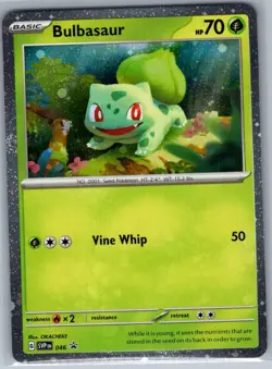 Bulbasaur - (Cosmos Holo) 046 SV: Scarlet & Violet Promo - Pokemon Card - NM - Image 1