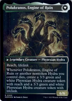 Polukranos Reborn (Showcase) - March of the Machine - Magic MTG NM - Image 2