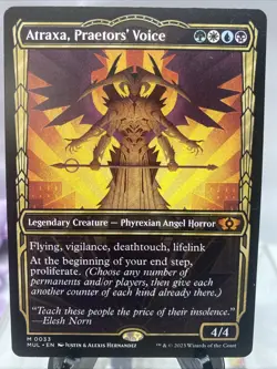MTG Atraxa, Praetors' Voice, NM/M, English March of the Machine: Multiverse 0033 - Image 1