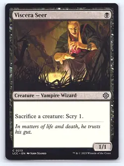 Viscera Seer 213 Commander: The Lost Caverns of Ixalan Magic: The Gathering NM - Image 1