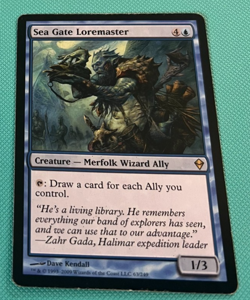 Sea Gate Loremaster - Zendikar - MTG - Magic the Gathering - MP - Image 1