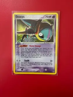 Pokemon Deoxys 2/106 Holo Rare EX Emerald LP - Image 1