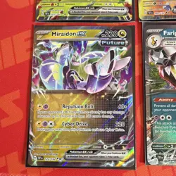 Pokemon ex Lot - Temporal Forces Scovillain Iron Boulder Miraidon Farigiraf - NM - Image 4