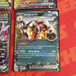 Pokemon ex Lot - Temporal Forces Scovillain Iron Boulder Miraidon Farigiraf - NM - Image 5