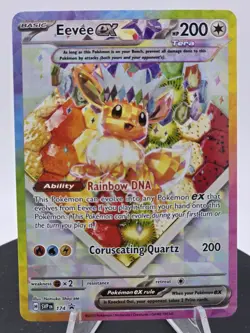 Eevee ex 174 Promo Scarlet & Violet Promo Pokemon Near Mint - Image 1