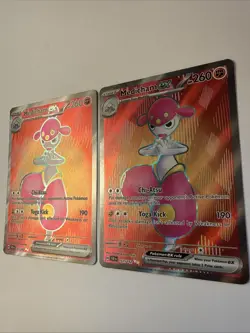 Medicham EX 161/142 Ultra Rare 2024 Pokemon Stellar Crown Full Art Card NM - Image 4