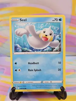 Pokemon TCG Crown Zenith Card | Seel 029/159 Common - Image 1
