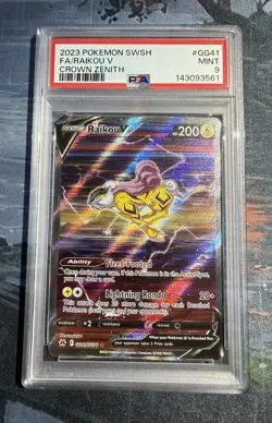 Pokemon TCG Raikou v Crown Zenith: Galarian Gallery Holo Ultra Rare Card #GG41 - Image 1
