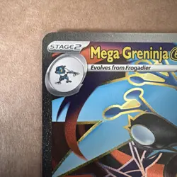 Mega Greninja ex 100/086 Chaos Rising (Full Art) TCG Pokemon Card NM - Image 2