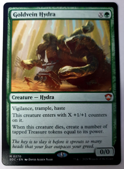 Goldvein Hydra - Mythic - MTG Secrets of Strixhaven Commander - 0270 NM - Image 1