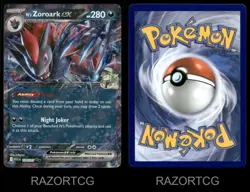 N'S ZOROARK EX 098/159 DOUBLE RARE JOURNEY TOGETHER POKEMON NM/M - Image 3