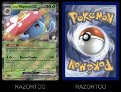 ERIKA'S VILEPLUME EX 003/217 DOUBLE RARE ASCENDED HEROES POKEMON NM/M - Image 4