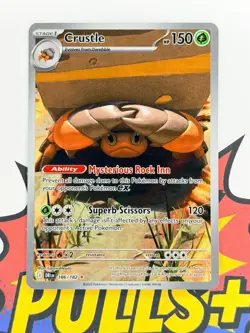 Crustle Illustration Rare 186/182 Destined Rivals Pokemon TCG - Image 1