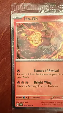 Ho-Oh 010/086 GameStop Exclusive Sealed Chaos Rising Promo TCG Pokemon - Image 2
