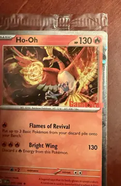 Ho-Oh 010/086 GameStop Exclusive Sealed Chaos Rising Promo TCG Pokemon - Image 5