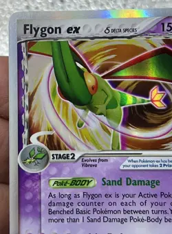 Flygon EX 92/101 Delta Species Holo-Rare LP-/MP Vintage Pokemon - Image 3