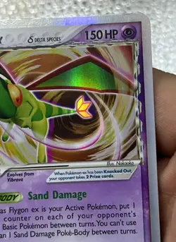 Flygon EX 92/101 Delta Species Holo-Rare LP-/MP Vintage Pokemon - Image 4
