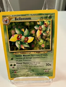 REDUCED!!! Vintage Black Star RARE Pokemon Neo Genesis Holo Superstar - Image 1