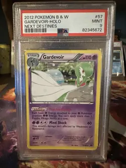 Pokemon Gardevoir Next Destinies 57/99 PSA 9 - Image 1