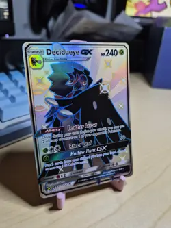 Pokemon TCG Decidueye GX SV47/SV94 Hidden Fates Shiny Vault Full Art - Image 2