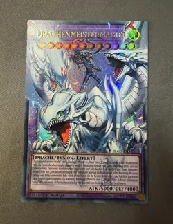 Yu-Gi-Oh! Drachenmeistermagier dragon master magia BLGG 137 DE 1st overframe - Image 1