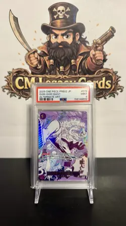 2025 ONE PIECE JAPANESE PRB02-PREMIUM BOOSTER ALT ART #078 GUM-GUM GIANT PSA 9 - Image 1