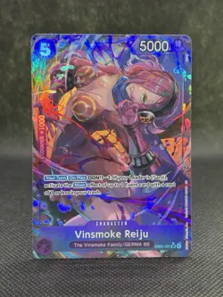 One Piece Vinsmoke Reiju EB03-031 SR Super Rare Foil Alt Art EN - Image 1