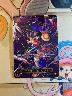 ONE PIECE Luffy OP09-119 SEC SP Alt Art Carrying on His Will Japanese - Image 1