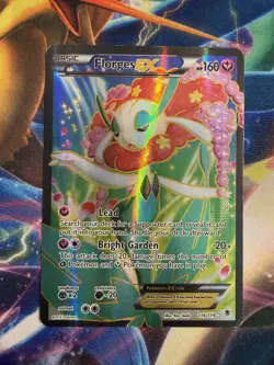 Pokemon Trading Card Game Florges EX 116/119 Phantom Forces Holo Heavily Played - Image 1
