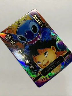 Lilo & Stitch Disney Manga Style ACG Goddess Story Card Holo Anime Girl Waifu - Image 4