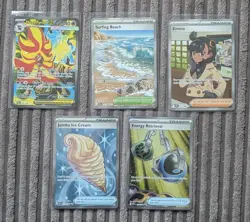 Pokemon TCG Chaos Rising Full Art Bundle X5 Cards - Image 1
