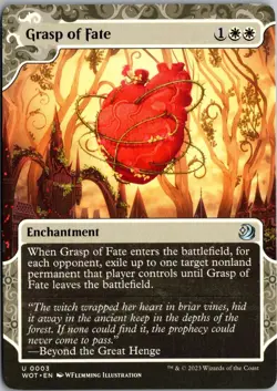 Grasp of Fate 3 Wilds of Eldraine: Enchanting Tales Magic: The Gathering NM - Image 1