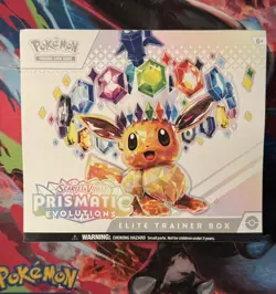 Pokemon TCG Prismatic Evolutions ETB Elite Trainer Box New Factory Sealed - Image 1