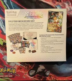 Pokemon TCG Prismatic Evolutions ETB Elite Trainer Box New Factory Sealed - Image 2