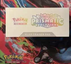 Pokemon TCG Prismatic Evolutions ETB Elite Trainer Box New Factory Sealed - Image 3