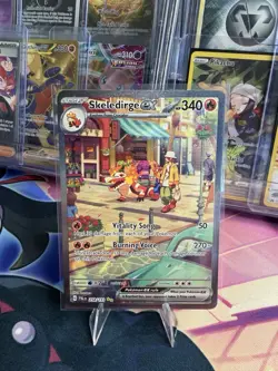 POKEMON SKELEDIRGE EX 258/193 SV02 PALDEA EVOLVED HOLO NM - Image 1