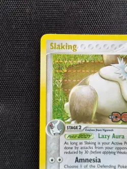 Slaking 15/107 EX Deoxys Reverse Holo Rare NM Pokemon TCG - Image 4