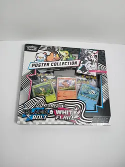 Pokemon Scarlet & Violet Black Bolt & White Flare Poster Collection NIB CL3 - Image 1