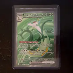 Pokemon TCG ‘Serperior ex 156/086’ Ultra Rare - Black Bolt - English - Image 3