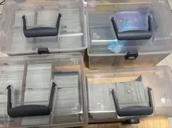 Pokemon Trading Card Lot Four Boxes Retired Collection Case Sleeves Unopened - Image 2