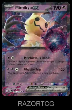 MIMIKYU EX 069/159 DOUBLE RARE JOURNEY TOGETHER POKEMON NM/M - Image 1