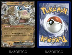 MAMOSWINE EX 079/159 DOUBLE RARE JOURNEY TOGETHER POKEMON NM/M - Image 3