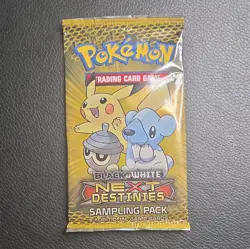 *SEALED* Pokemon Black & White Next Destinies Pokemon TCG Sampling Pack 3 Cards - Image 1