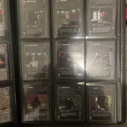 1995 Decipher Star Wars CCG Premier Limited Black Complete 324 Card Set - Image 2