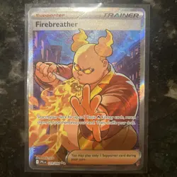 Firebreather 119/094 Ultra Rare Trainer Pokemon Card Phantasmal Flames PFL NM - Image 1